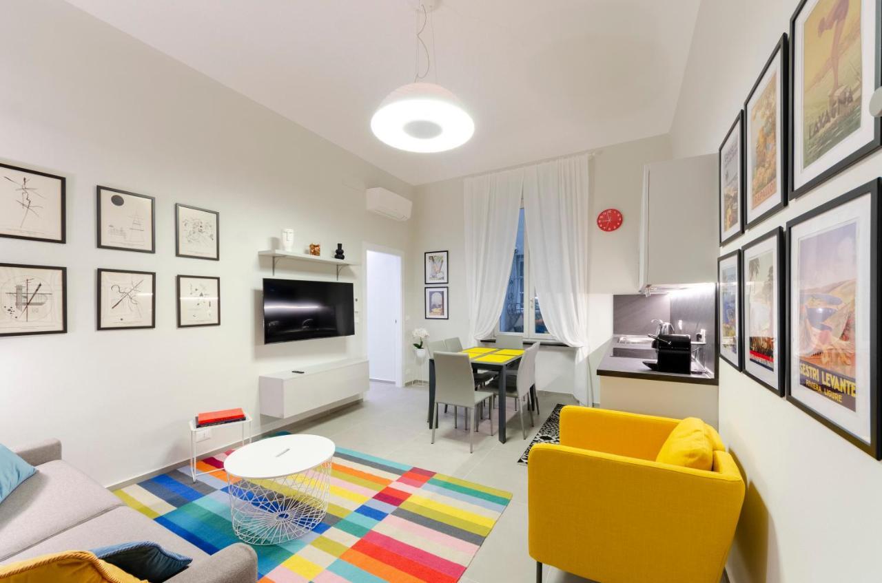 Апартаменты Joivy Bright Flat In The Perfect Centre Of Генуя Экстерьер фото