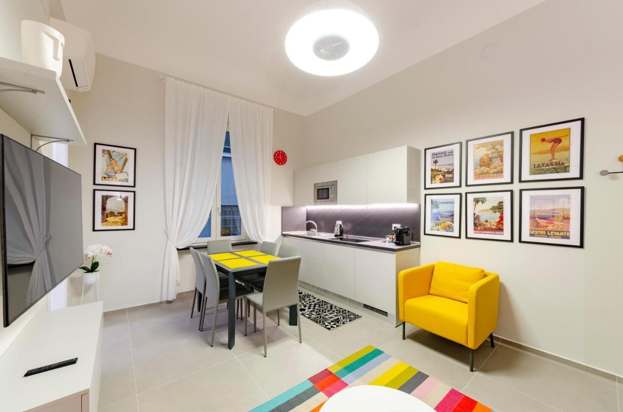 Апартаменты Joivy Bright Flat In The Perfect Centre Of Генуя Экстерьер фото